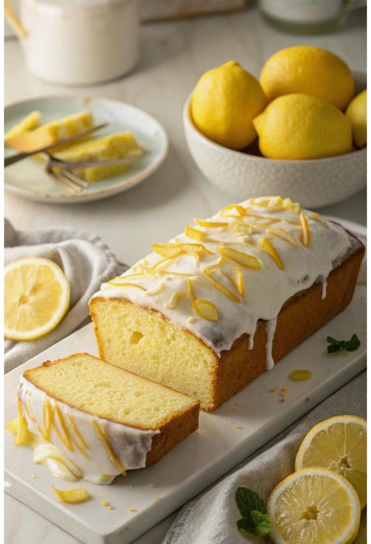 Lemon Zest Cake | Sugar-Free | No Palm Oil | Maida Free Option Available