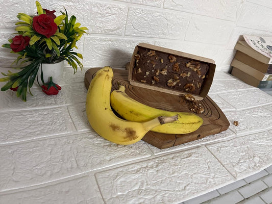 Healthy Walnut Banana Cake | Home made | Sugar-Free | No Palm Oil | Maida Free Option Available