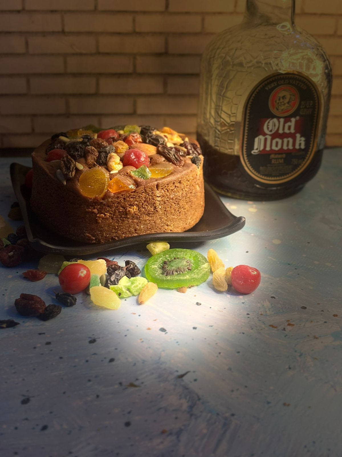 Tipsy Plum Cake for Christmas | Made with Millets |