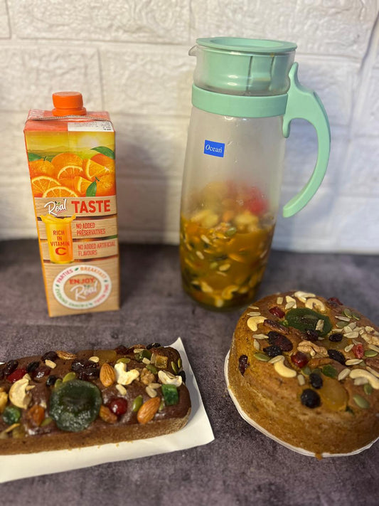 Juicy Plum Cake | Made with Millets